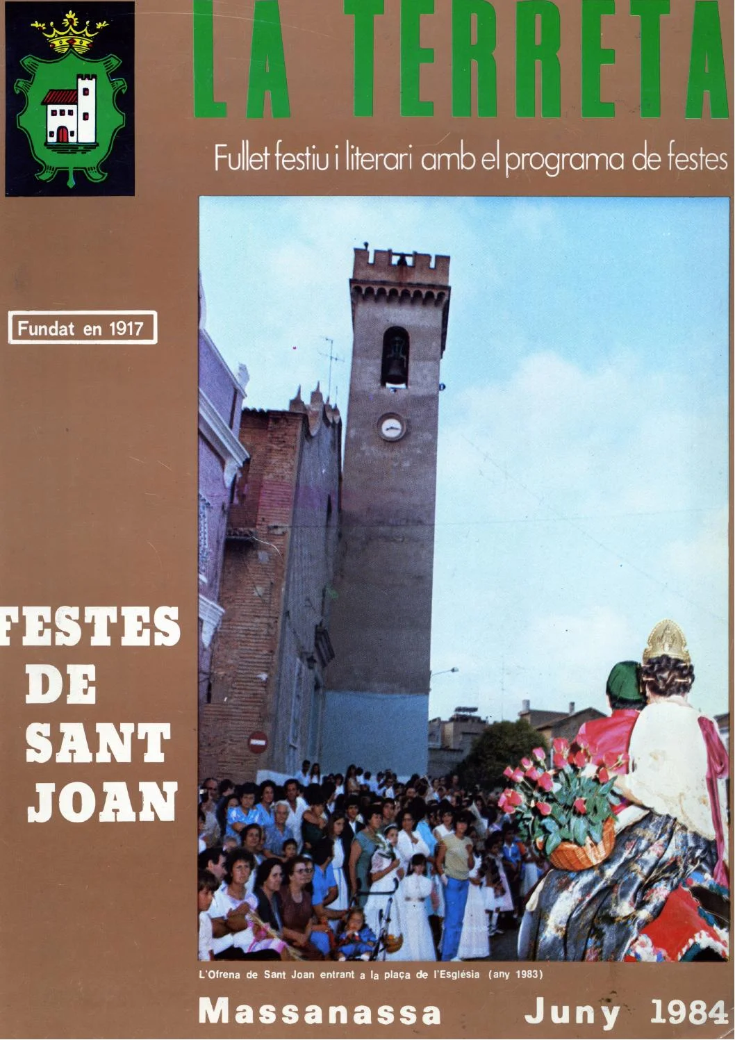 Fiestas de San Juan en honor al Santísimo Cristo de la Vida 1984 Massanassa